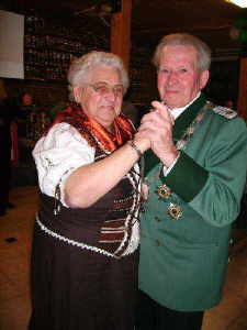 Krönungsball Sankt Sebastianus Schützenbruderschaft Brenig ( Unser Königspaar)
